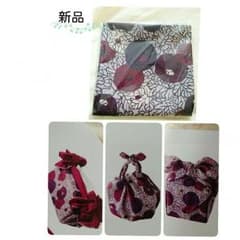 新品♡ふろしきバッグ、ティッシュケースのサムネイル