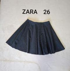 ZARA フレアミニスカート グレー Sサイズのサムネイル