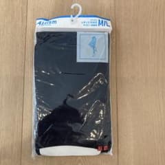 UNIQLO AIRism レギンス 10分丈 ネイビー M/Lのサムネイル