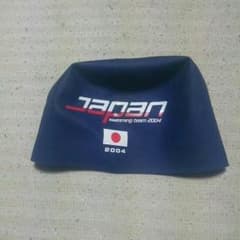 まめさん専用、競泳スイムキャップジャパンチーム2004と、メッシュキャップのサムネイル