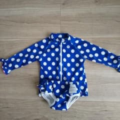 ベビー水着(ラッシュガード)80cm 女の子のサムネイル