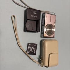 Panasonic LUMIX DMC-FX35 ピンク 純正ケース付きのサムネイル