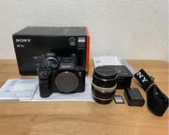 【お値下げしました！】SONY α7Ⅲ ボディ ＋ 単焦点レンズのサムネイル