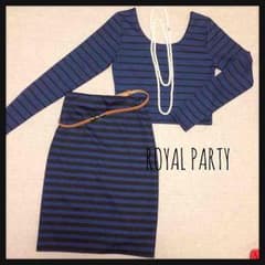 ＼ROYAL PARTY／ ロイヤルパーティ セットアップ ボーダーのサムネイル