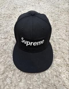 Supreme × New Era キャップ ブラックのサムネイル