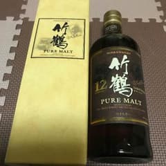 竹鶴  12年  PURE MALT 700ml 箱付き【未開封】のサムネイル