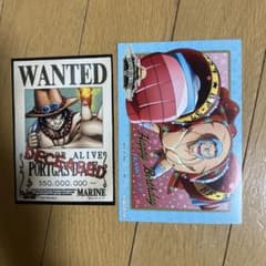 ポートガス・D・エース ワンピース 手配書ブロマイド バースデーカード