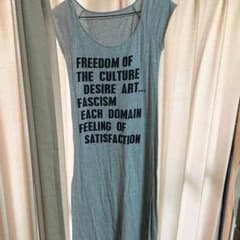 グレー Tシャツロングワンピのサムネイル