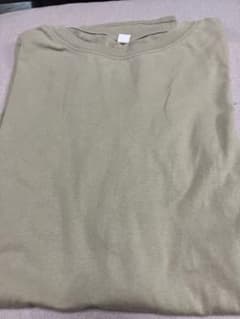 無地 クルーネック 半袖 Tシャツ ベージュのサムネイル