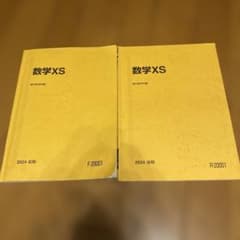 数学XS 2024 前期・後期 駿台数学XS 2024年度版 前期後期 - メルカリ