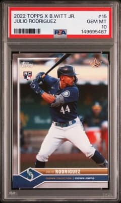 2022 Topps Julio Rodriguez #15 PSA 10 - メルカリ