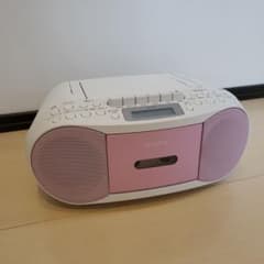 SONY CFD-S70 CD カセットデッキ ピンク - メルカリ