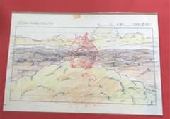 スタジオジブリ・レイアウト展 実寸レプリカ 原画 【となりのトトロ】1988 スタジオジブリ・レイアウト展 実寸レプリカ 原画 【となりの