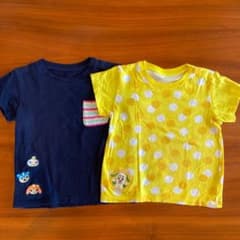 ユニクロTシャツ2枚セット　サイズ…90のサムネイル