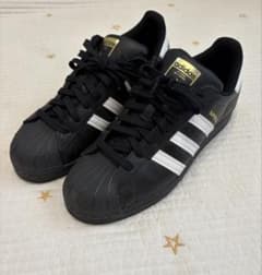 adidas SUPERSTAR ブラック ホワイトのサムネイル