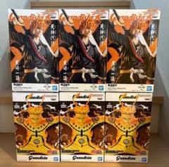 BLEACH 구로사키 이치고 NARUTO Grandista 피규어 6체 세트