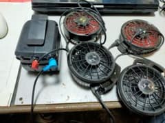 空調服ファン用マキタアダプター　サンエス BURTLE　4種から３個　受注制作のサムネイル