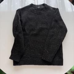 BEAMS ネップ クルーネックニット Sサイズのサムネイル