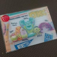 モンスターズインク/ポストカード/3D/のサムネイル
