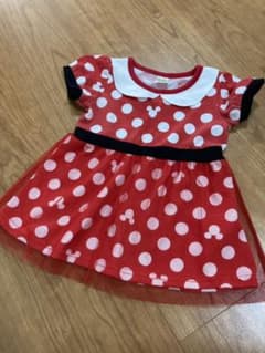 ミニーちゃん　ワンピース 80 子供のサムネイル