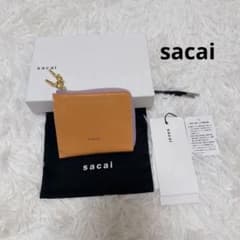 新品同様✨ sacai サカイ L字ファスナー コンパクトウォレット バイ 