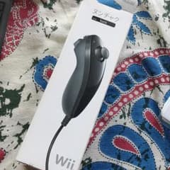 wii ヌンチャク　黒　新品未使用のサムネイル