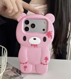 GLOOMY グルーミー iPhone16.17 シリコンケース ピンク即日のサムネイル