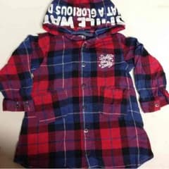 チェック柄ワンピース 90cmのサムネイル