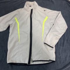 NIKE CLIMA-FIT ヴィンテージ ウインドブレーカー メンズS 白のサムネイル