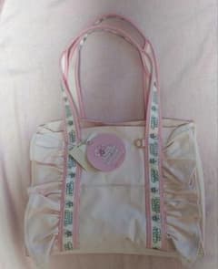 NICE CLAUP Esther Bunny フリルトートバッグのサムネイル