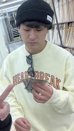 としみつ着用　ベドウィン　L/S C-NECK SWEAT "CAMPBELL"のサムネイル