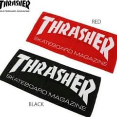 もも様 THRASHER タオル レッドのサムネイル