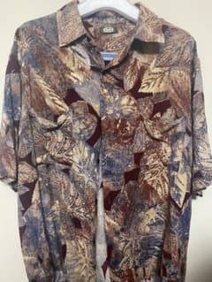 半袖　柄シャツのサムネイル