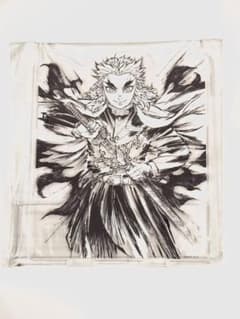 鬼滅の刃 幕間画集 WEBSHOPくじ 原画 アクリルスタンド 炎柱 煉獄杏