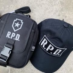 USJバイオハザードR.P.D. 3WAYバッグ　キャップ　シャツ　３点セット USJ バイオハザード 3WAYバッグ キャップセット - メルカリ