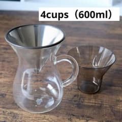 【4cups】KINTO (キントー) SCS コーヒーカラフェ セットのサムネイル