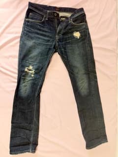 Lee デニムパンツ ダメージ加工 メンズのサムネイル