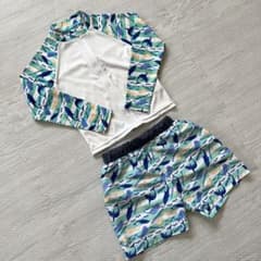 キッズ ラッシュガード 水着 セット 男の子 110のサムネイル
