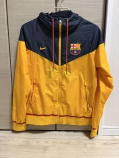 NIKE FCバルセロナ ナイロンジャケット ウインドブレーカー - メルカリ