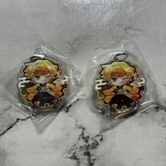 귀멸의 칼날 피타!로 푸메 아크릴 메지루시 마스코트 아가츠마 젠이츠