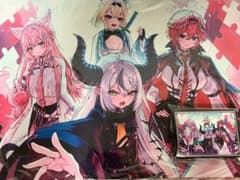 混沌の女神様　スリーブ　プレイマット　ホロライブ　holox k7 混沌の女神様 スリーブ プレイマット ホロライブ holox k7 - メルカリ