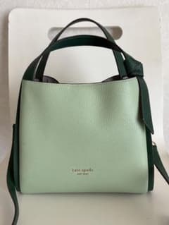 kate spade ノットカラーブロック牛革2wayショルダートートバッグのサムネイル