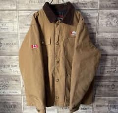 TOUGH DUCKダック地企業刺繍ロゴカバーオールのサムネイル