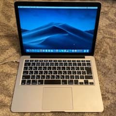 256GB Apple MacBookPro Retina 13インチ 2015のサムネイル
