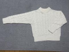 earth music&ecology Cable Knit Ivory F