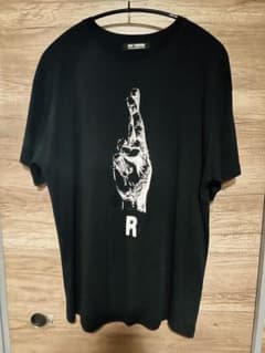 RAF SIMONS 》Oversized T-shirt L ブラック - メルカリ
