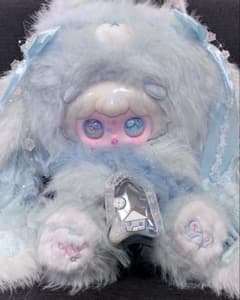 tomeet 800% ぬいぐるみ 水色 透明前髪 オーロラ目 | Mercari