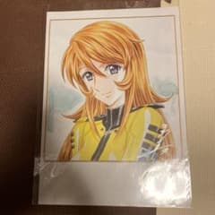 かわらじま晃先生サイン入りイラスト森雪　　　直筆下絵セット