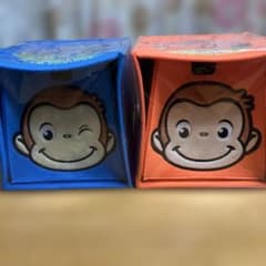 おさるのジョージプラチナムザッカフェイス収納ボックスセット