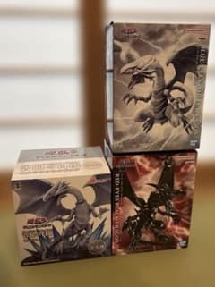 遊戯王 魂クラフト 青眼の白龍 真紅眼の黒竜 フィギュア3種